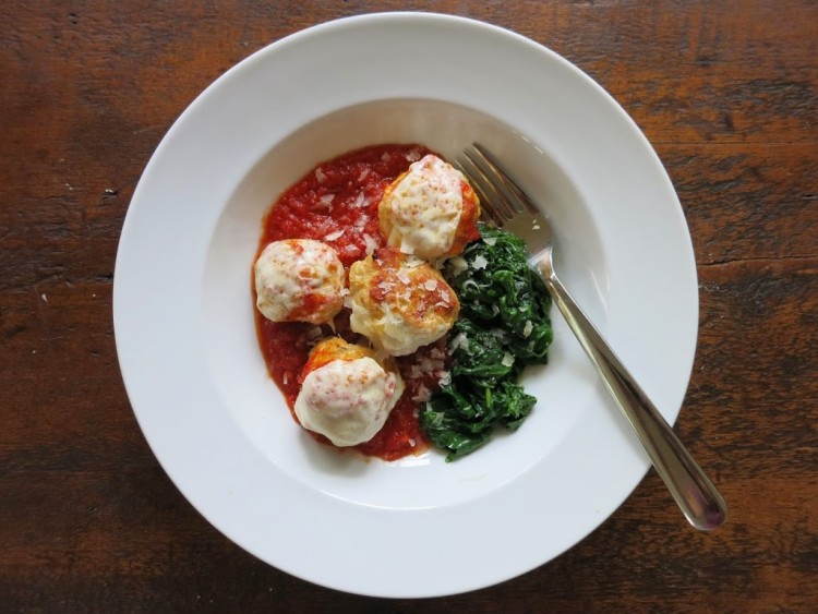 Chicken Parm Meatballs