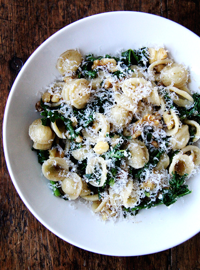 Pasta With Spring Greens