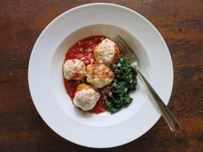 Chicken Parm Meatballs | A Cup of Jo