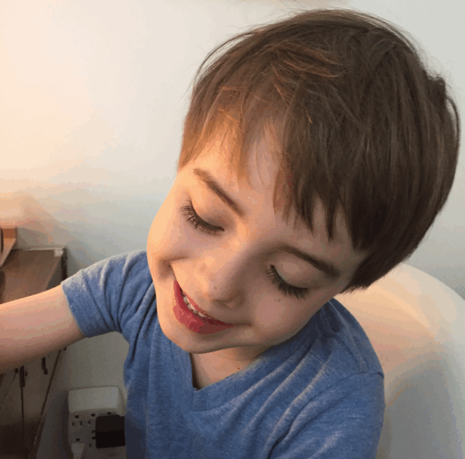 Toby's First Haircut