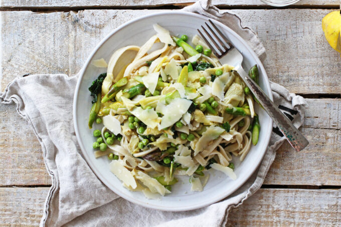 Fettuccine With Lemon