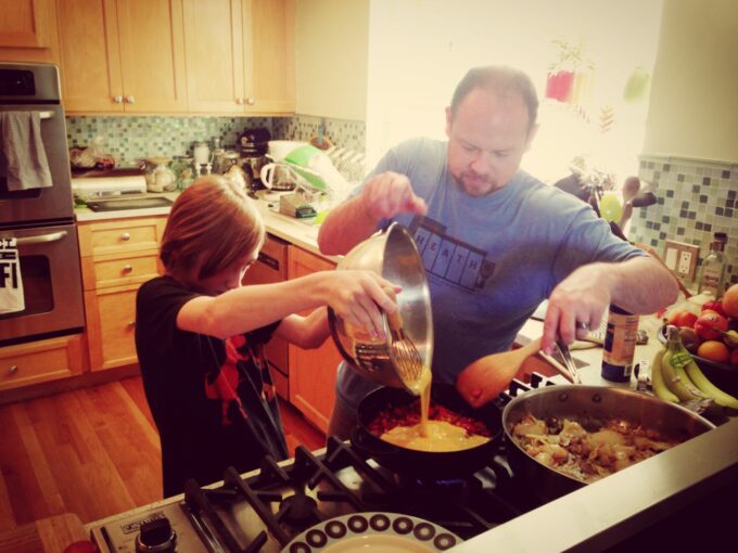 Two Families, One House