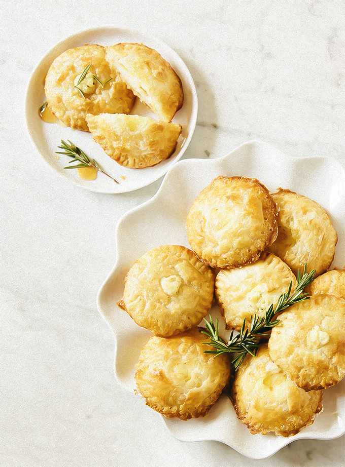 Bite-Sized Baked Brie With Honey and Rosemary