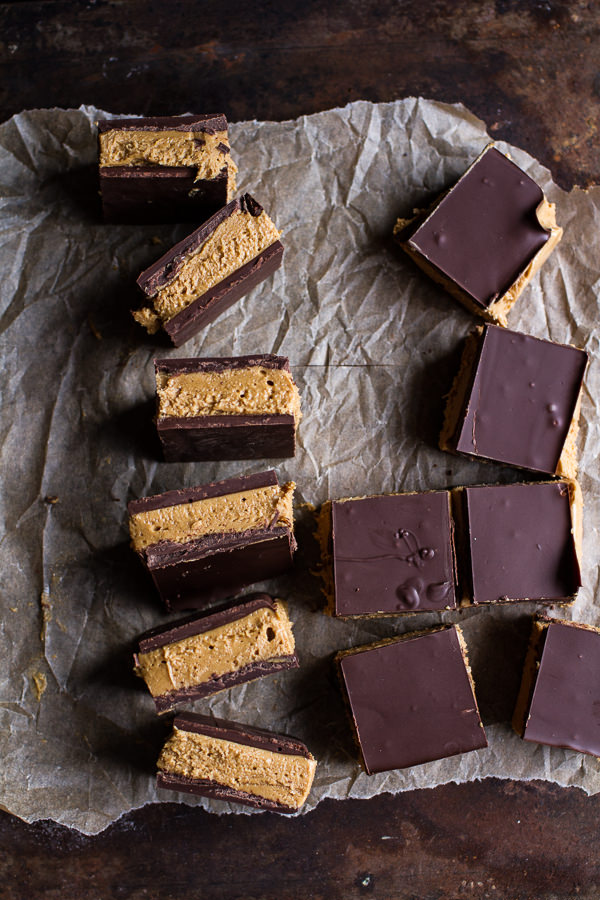 Five-Ingredient Chocolate Peanut Butter Bars
