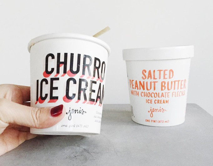 Jeni's Churro Flavored Ice Cream