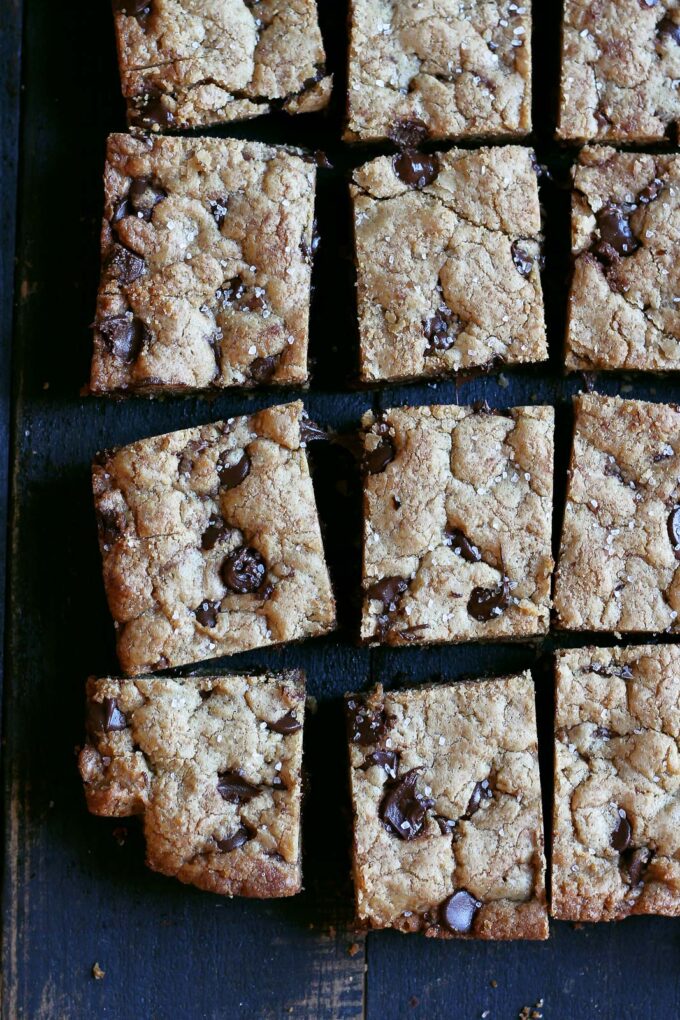 Nutella-Stuffed Blondies