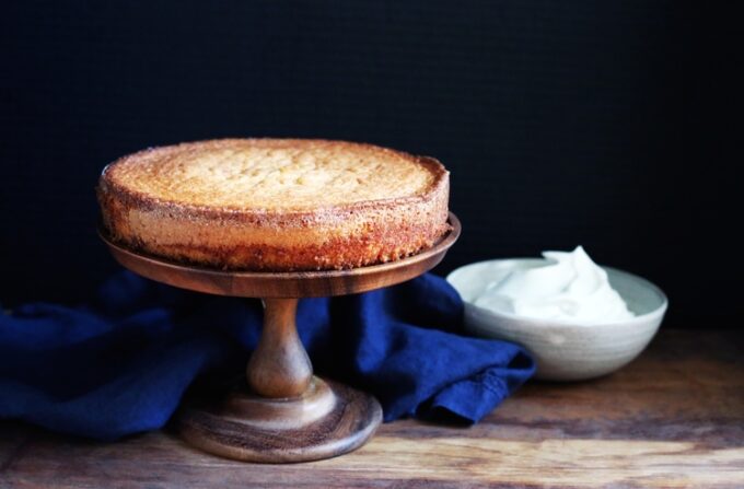 Double Vanilla Butter Cake