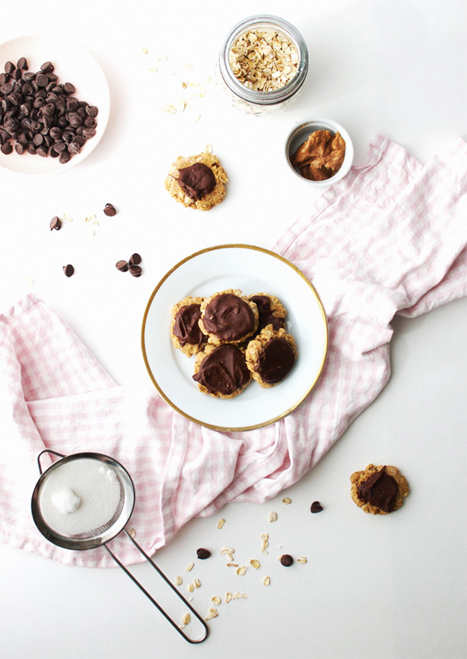 Peanut Butter and Chocolate Cookies