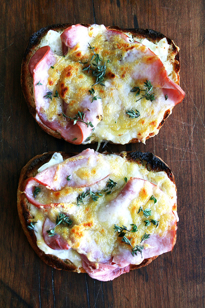 Croque-Monsieur With Poached Eggs