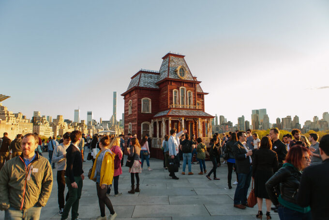 Cornelia Parker house on the Metropolitan Museum of Art rooftop