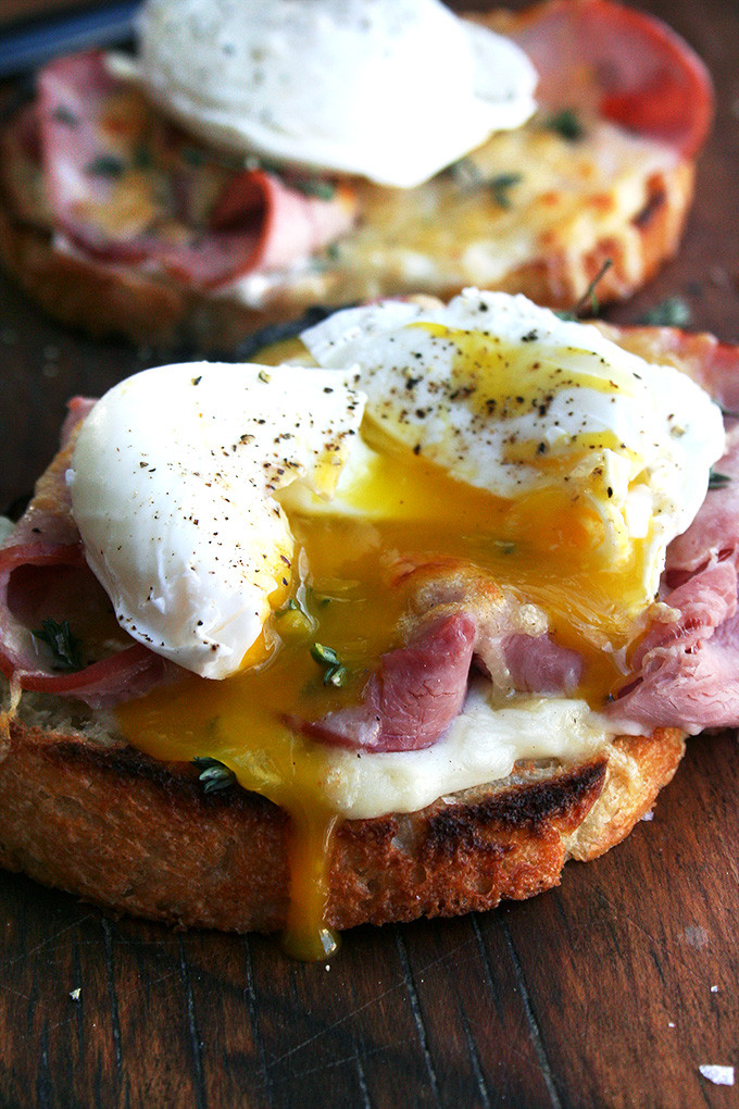 Croque-Monsieur With Poached Eggs