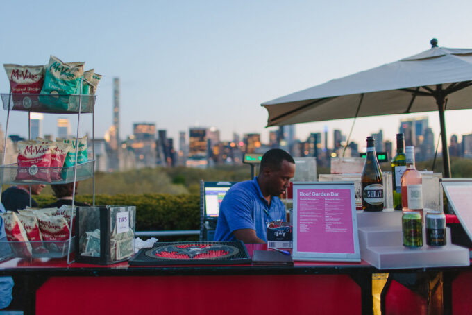 Psycho house on the Metropolitan Museum of Art rooftop