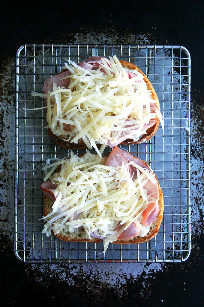Croque-Monsieur With Poached Eggs