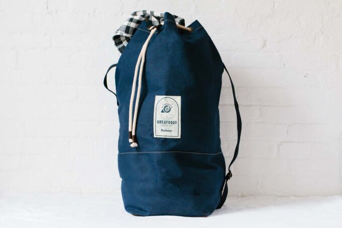Drawstring duffle