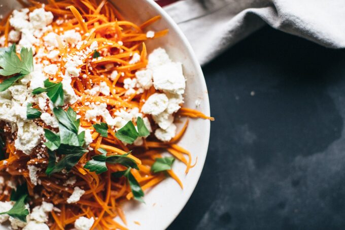 Sweet and Spicy Carrot Salad