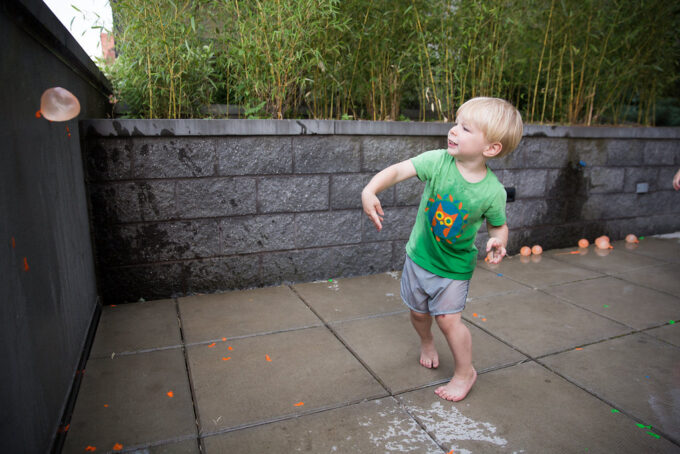 Crazy water balloons