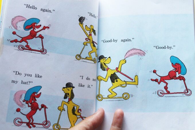 Ugly Volvo's amazing open letter to the female dog in Go, Dog, Go!