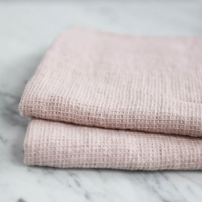 Blush Linen Towel
