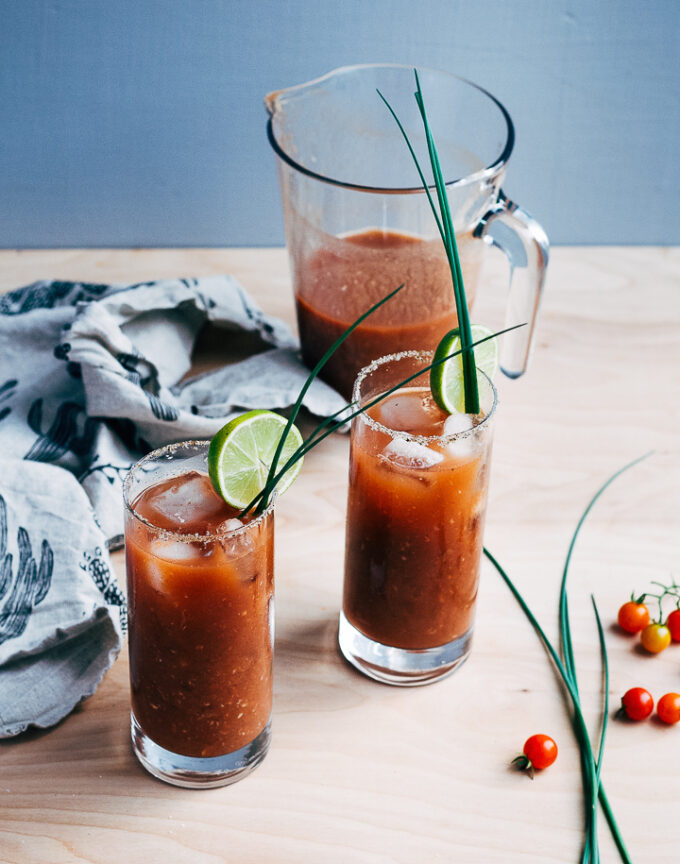Bloody Maria With Fresh Tomato