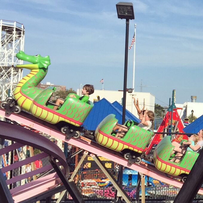 Toby at Coney Island
