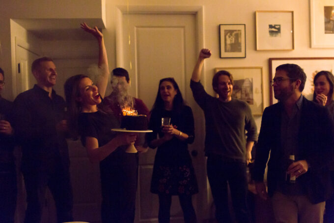 Alex Williams and Joanna Goddard