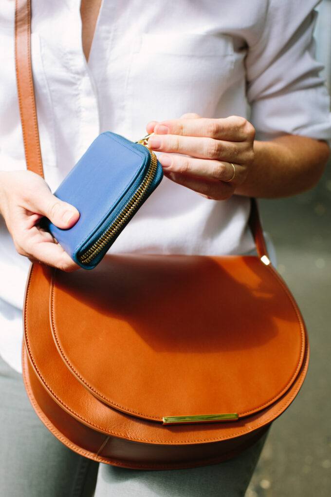 Cuyana large saddle bag