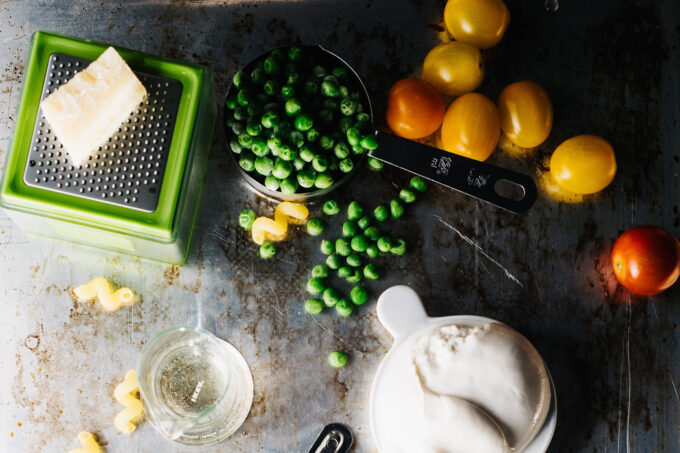 Scoobi Doo With Burrata and Tomatoes