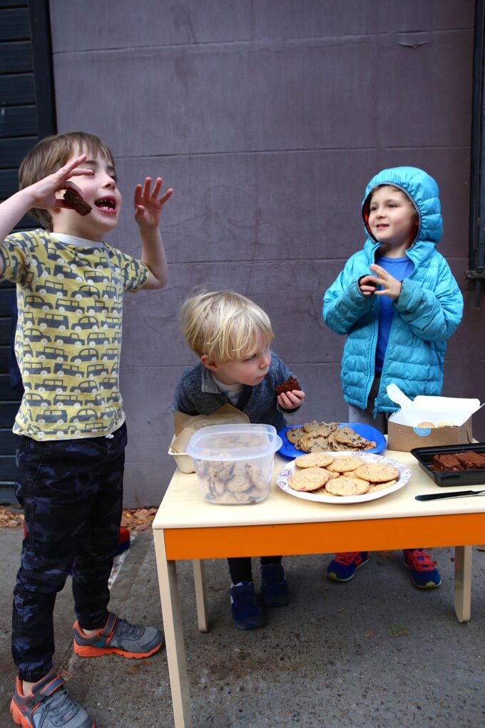 Bake Sale with Kids