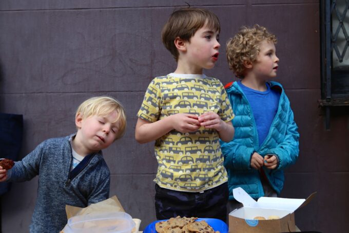 Bake Sale with Kids