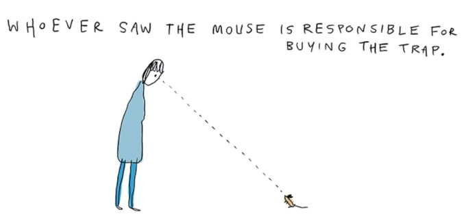 Illustrated rules for living with roommates