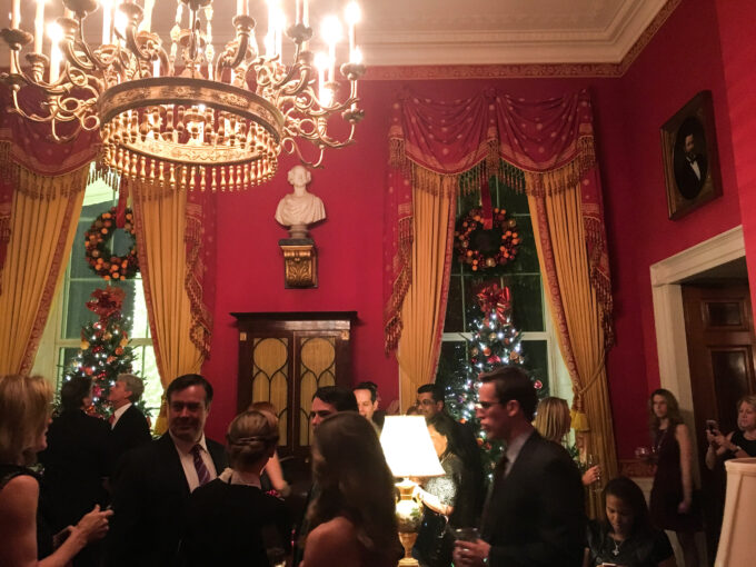 Going to a White House Holiday Party