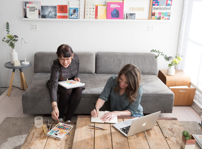 Joanna Goddard and Mari Andrew