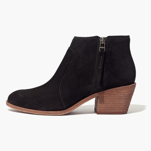 Madewell Suede Booties