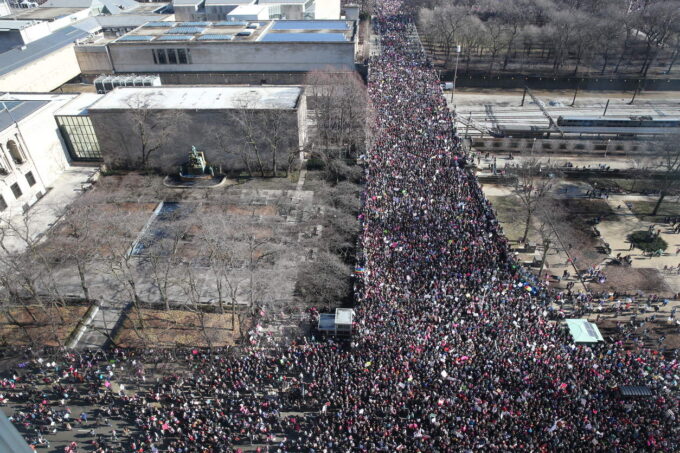 Women's March in Chicago