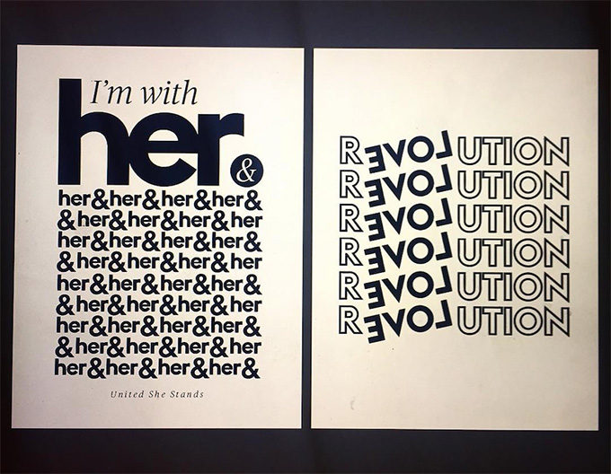 Women's March on Washington downloadable posters