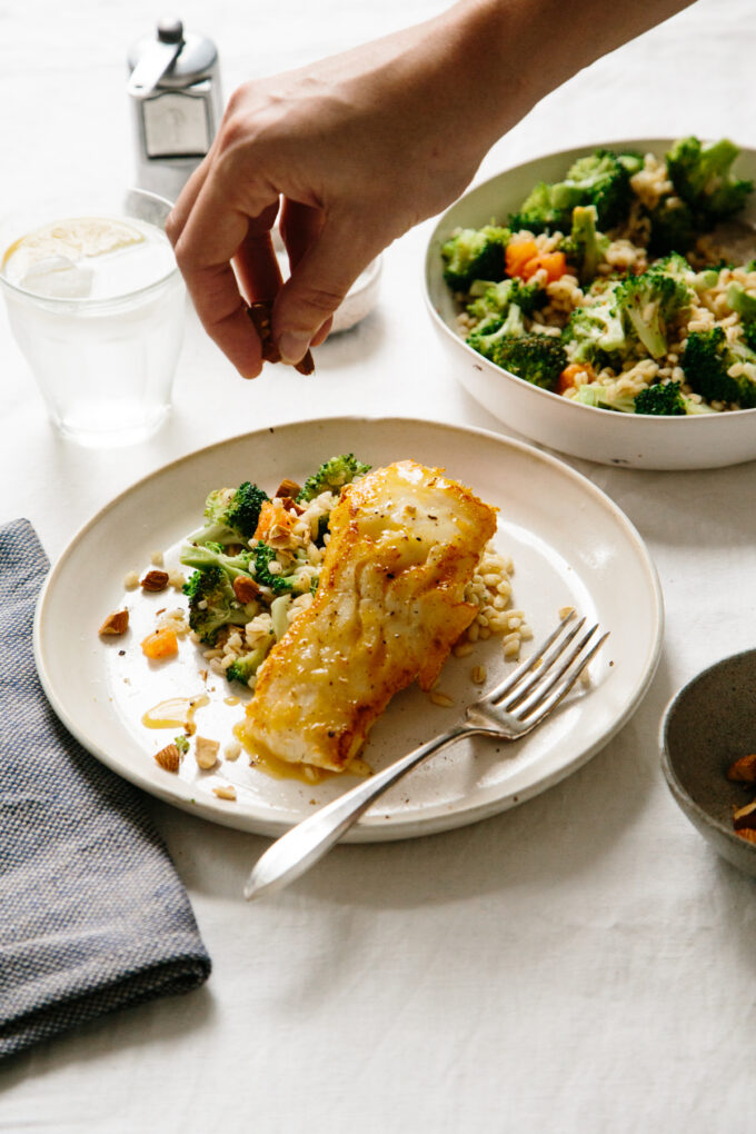 Orange & Mirin-Glazed Cod