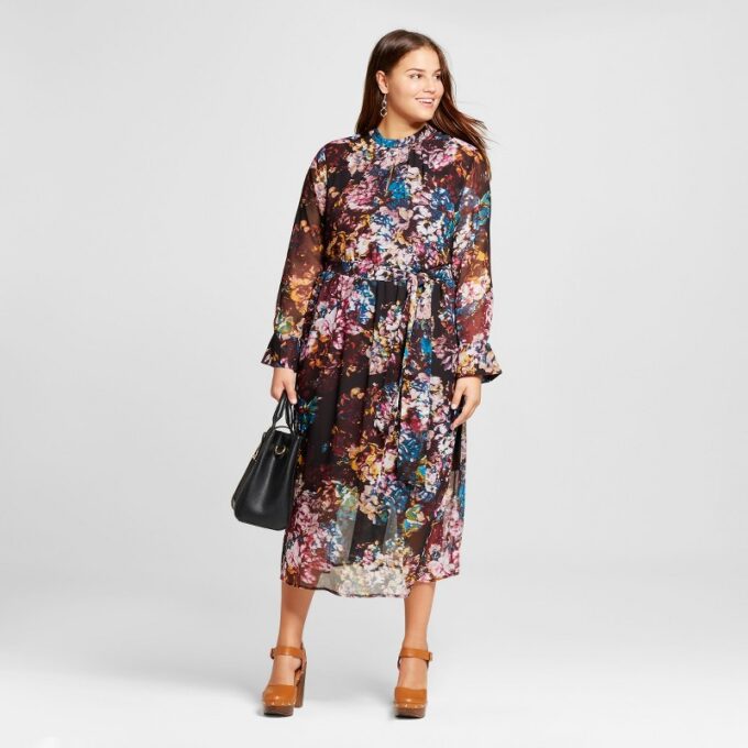 Who What Wear plus-size dress at Target