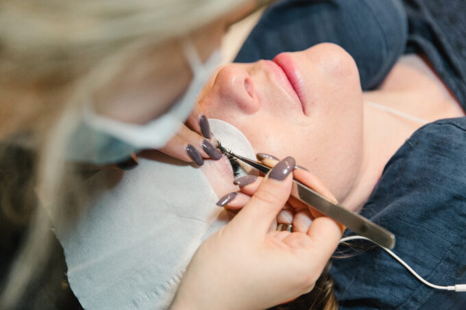 Eyelash Extensions: Before and After