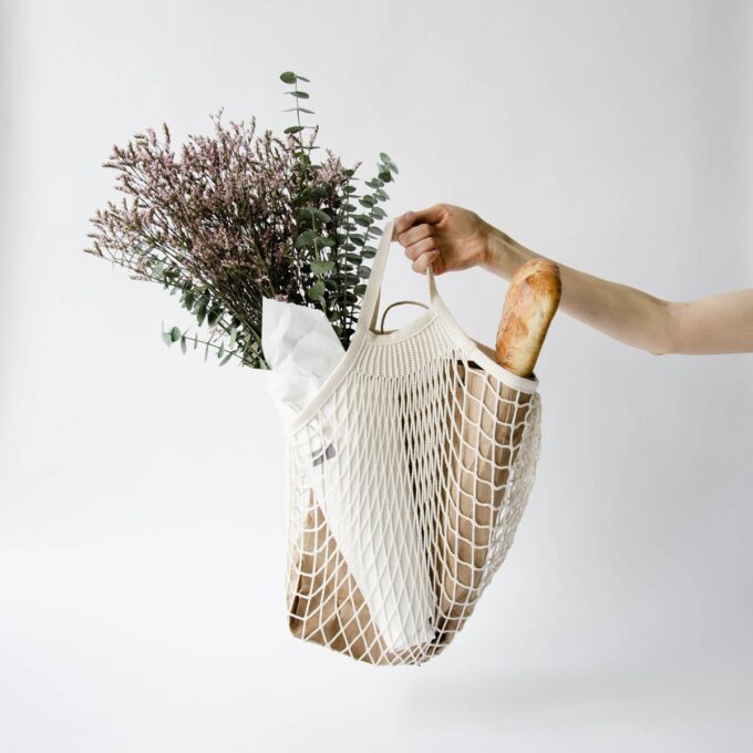 Parisian Net Cotton Bag