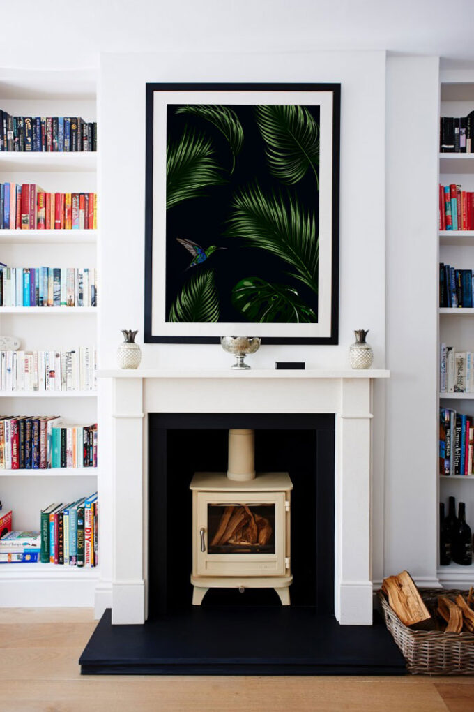 Framing Wallpaper as Artwork