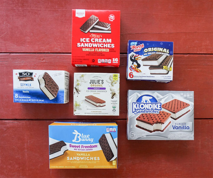 Ice Cream Sandwich Taste Test