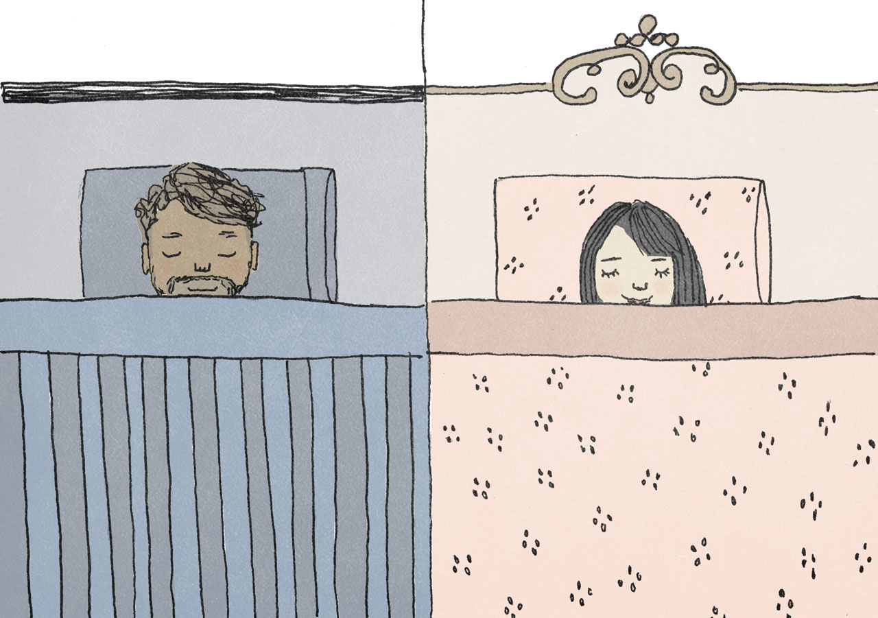 My Husband and I Sleep in Different Bedrooms