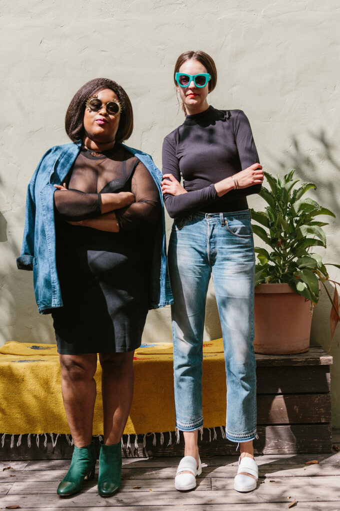 A Week of Outfits: Aminatou Sow and Ann Friedman From Call Your Girlfriend