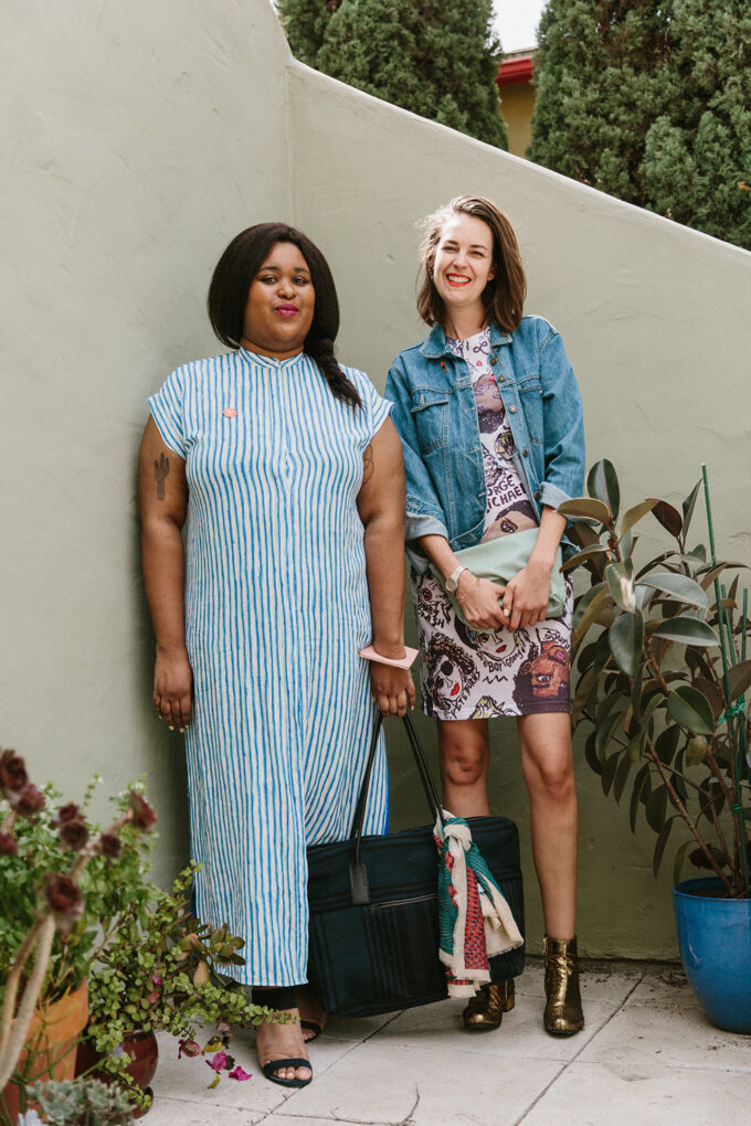 A Week of Outfits: Aminatou Sow and Ann Friedman From Call Your Girlfriend