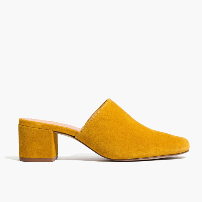 Mustard Yellow Mules