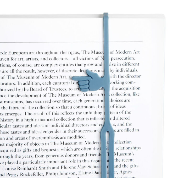 Fingerprint bookmark band