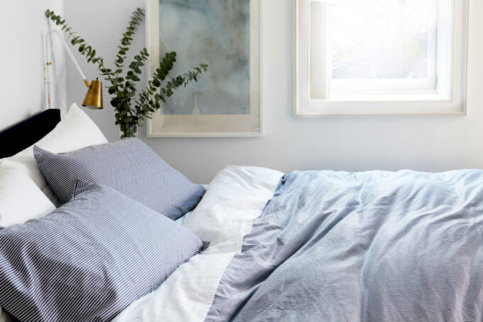 Joanna Goddard's master bedroom