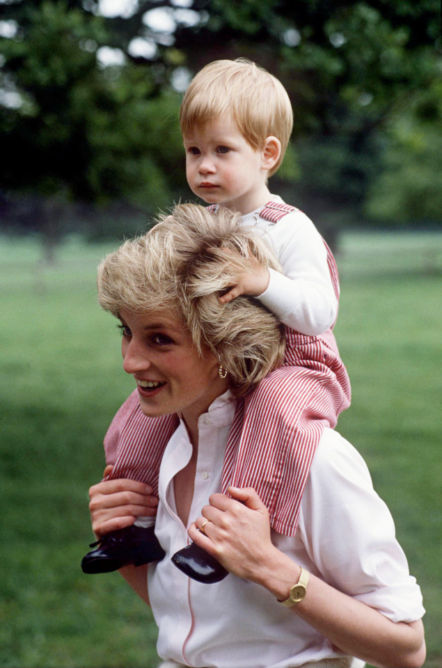 Prince Harry and Diana