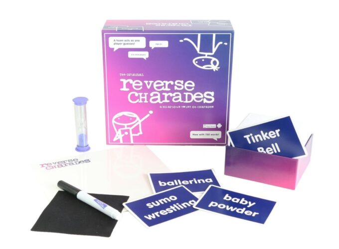 Reverse Charades board game