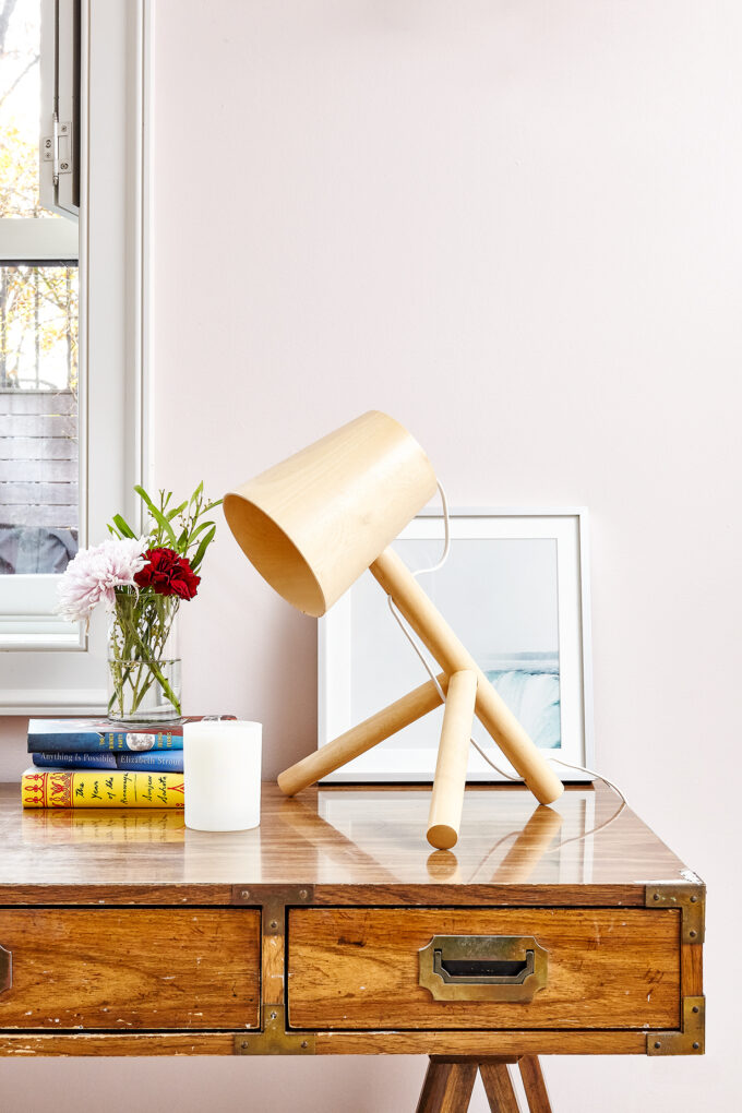 Joanna Goddard pink bedroom